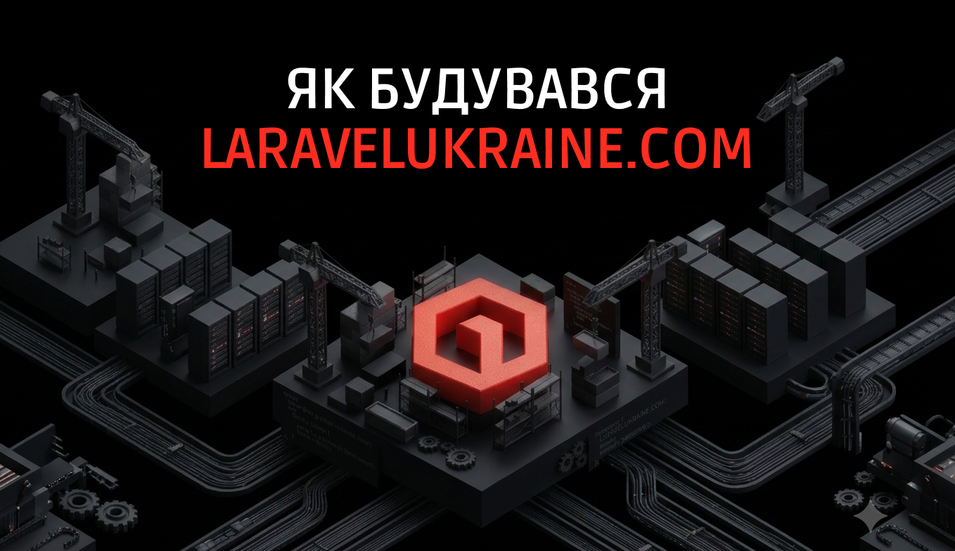 Як будувався laravelukraine.com